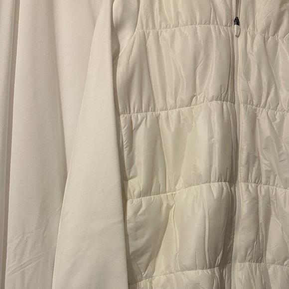 Women's Cream Puffer Jacket - Picture 1 of 5